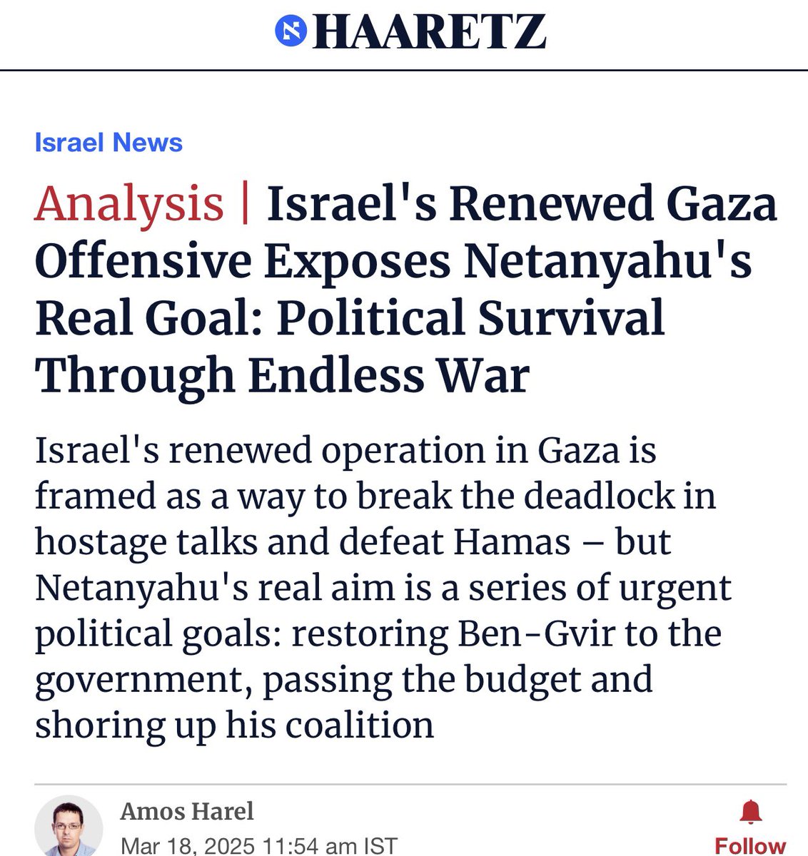 Where is this headline in Western media?