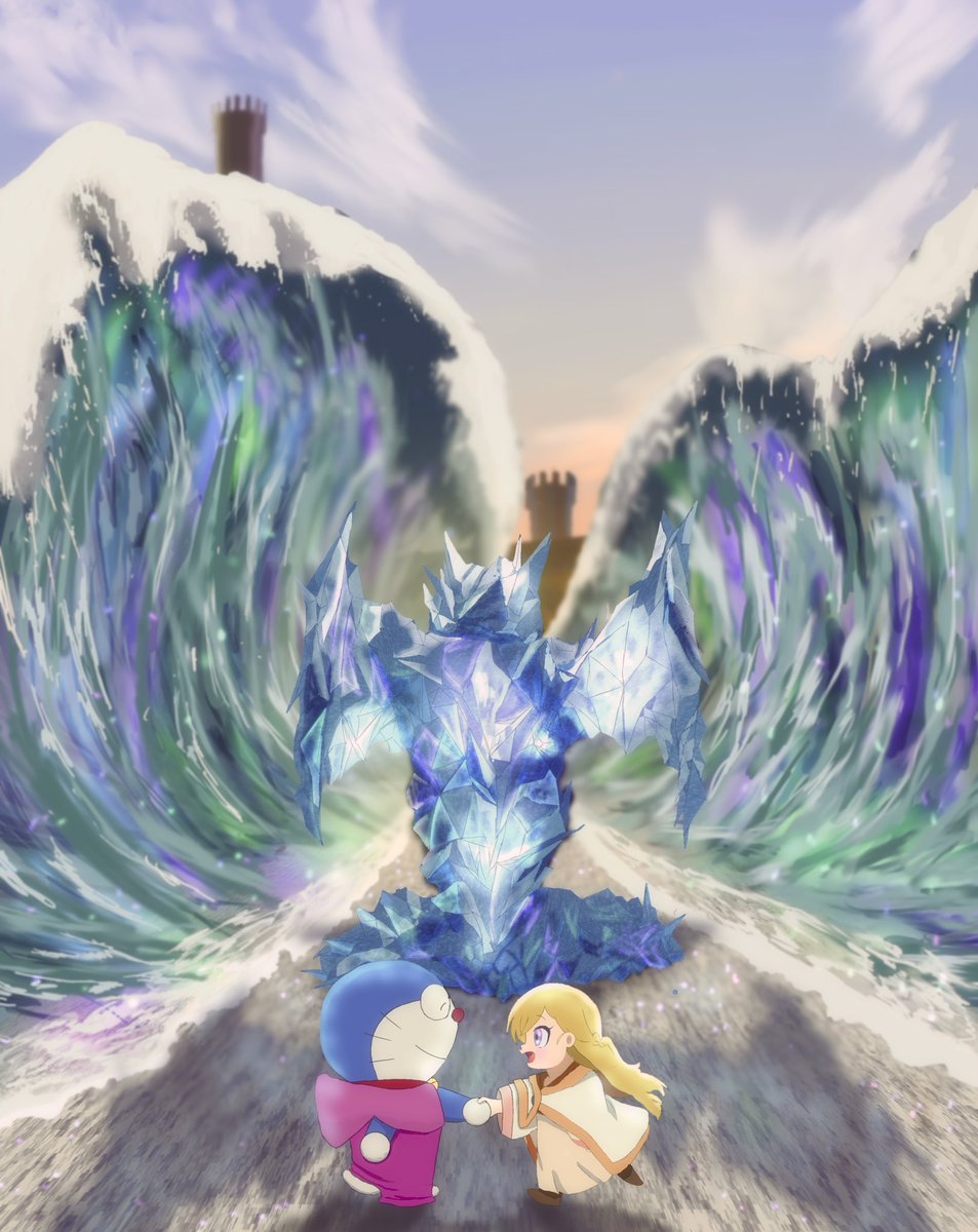 「アートリアブルー」

#フォロバ100 
#ドラえもんのび太の絵世界物語 
#あいみょんスケッチ塗り絵チャレンジ 
#絵描きさんフォロバ100 
#ドラえもんファンアート 
#ドラえもんのび太の地球交響楽