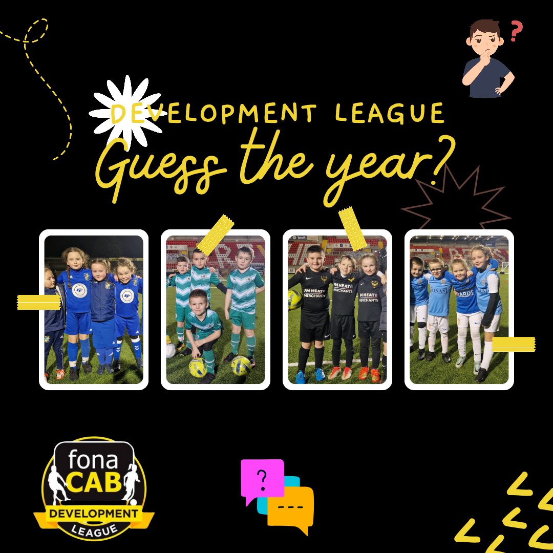 Guess the Year!  🏆⚽️

Can you guess the year these moments happened in the fonaCAB Development League? 🤔 Drop your answers below! ⬇️

#Throwback #fonaCABLeague #GuessTheYear