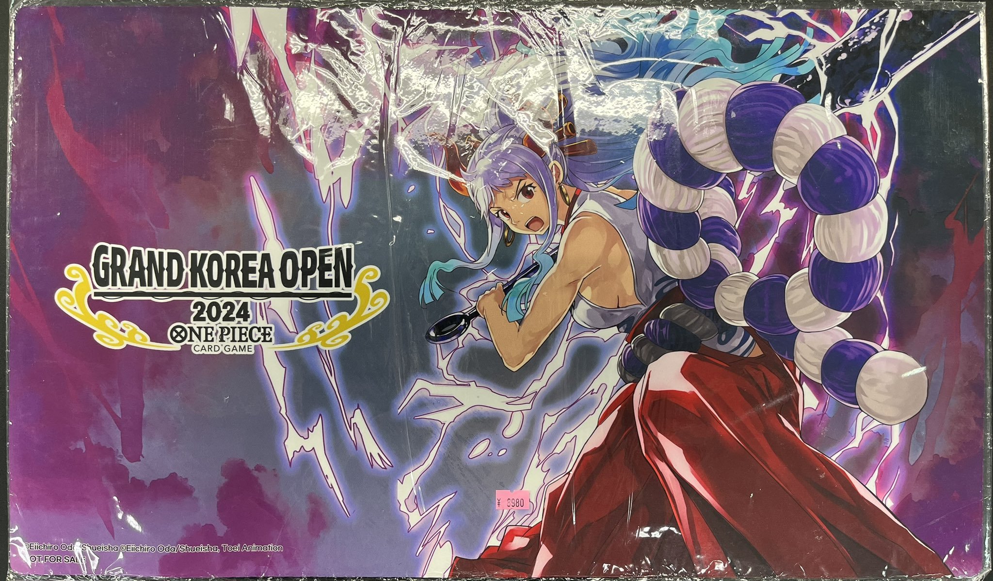 ONE PIECE ワンピースカード ネフェルタリ・ビビ 韓国限定 プレイマット 韓国限定】ネフェルタリ・ビビ【プレイマット】【未開封