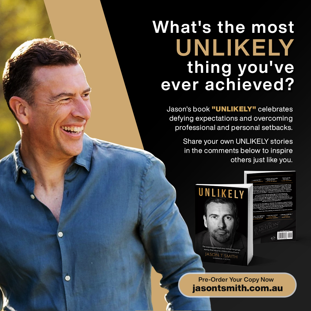 IF YOU HAVEN'T GOT A COPY OF MY LATEST BOOK YET...

Available on Amazon, Kindle and in major retailers. Or link here to pay whatever you can afford and have it delivered straight to you. Even download the first chapter free if you prefer. 

jasontsmith.com.au/product/unlike…