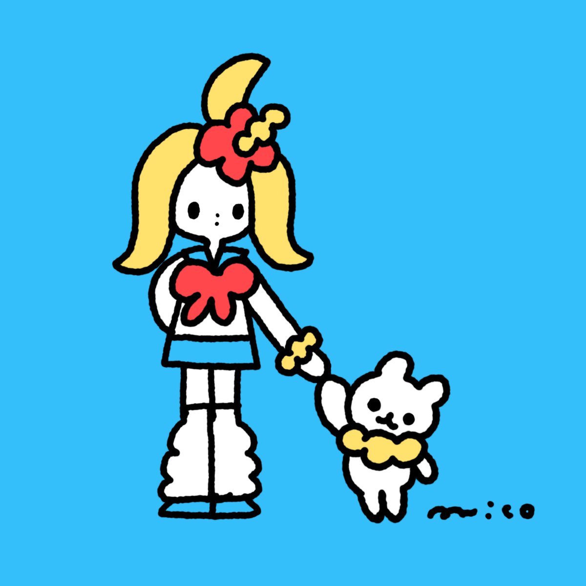 「MY DACHI 」|paricoのイラスト