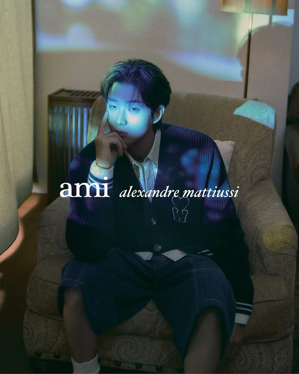 ますめちゃん チェウシク x AMI コラボ AMIと俳優のチェ・ウシクがスペシャルコラボ✨ 世界的人気ファッション