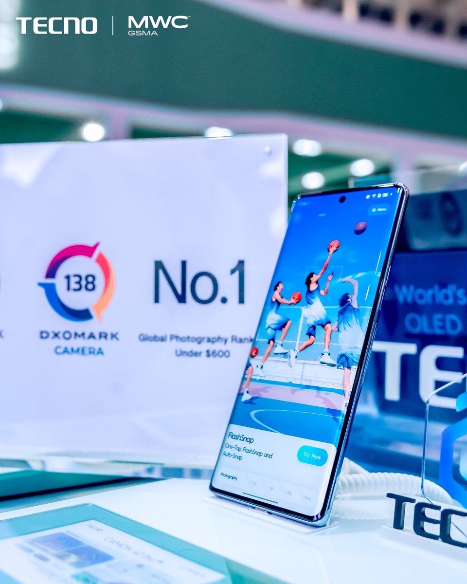 TECNOMobile254's tweet photo. Jump. Snap. Share! The TECNO CAMON 40 Series brings FlashSnap & underwater photography to #MWC25! With IP68/IP69 protection, experience the highest level of durability & imaging innovation.
#CAMON40Series #CreateTheAIFuture #MWC25 #TECNOAI #TECNO https://t.co/bwQSydLFts