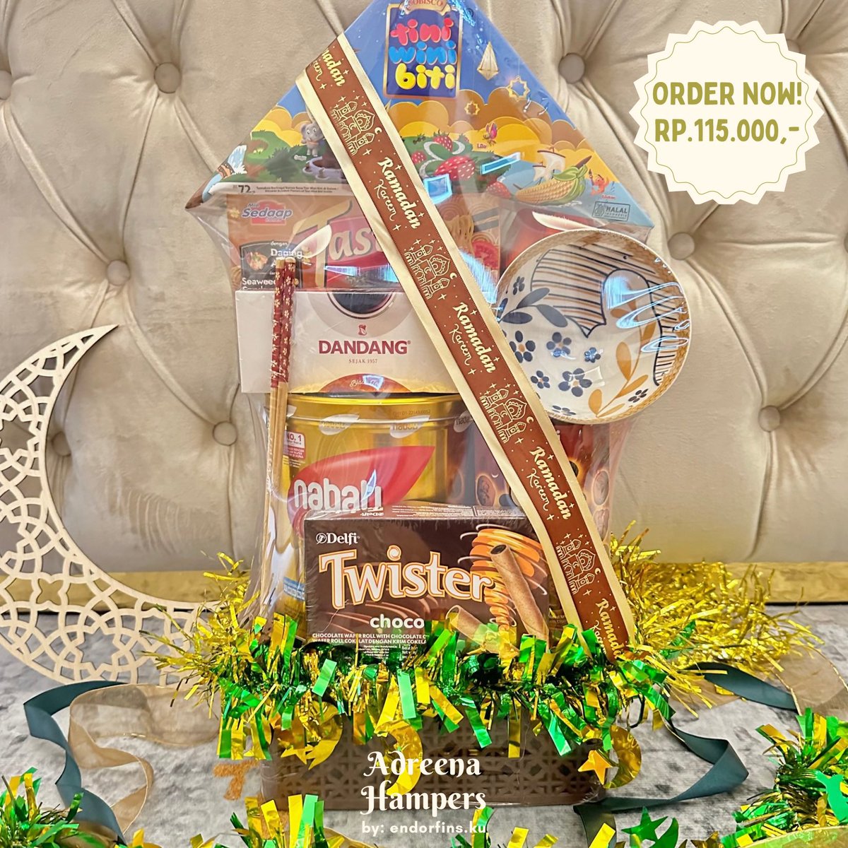 endorfinnmu's tweet photo. PARCEL LEBARAN MURAH✨🌙
by: @endorfinnmu 

✨Adreena Hampers✨ 
Rp.115.000

✨Ayra Hampers✨
Rp.80.000

✨Aleea Hampers✨
Rp.55.000

#hampersmurah #parcelmurah #parcellebaran #hamperslebaran #hamperslebaranmurah #parcellebaranmurah #hamperssemarang #parcelsemarang https://t.co/q5S5setUjj