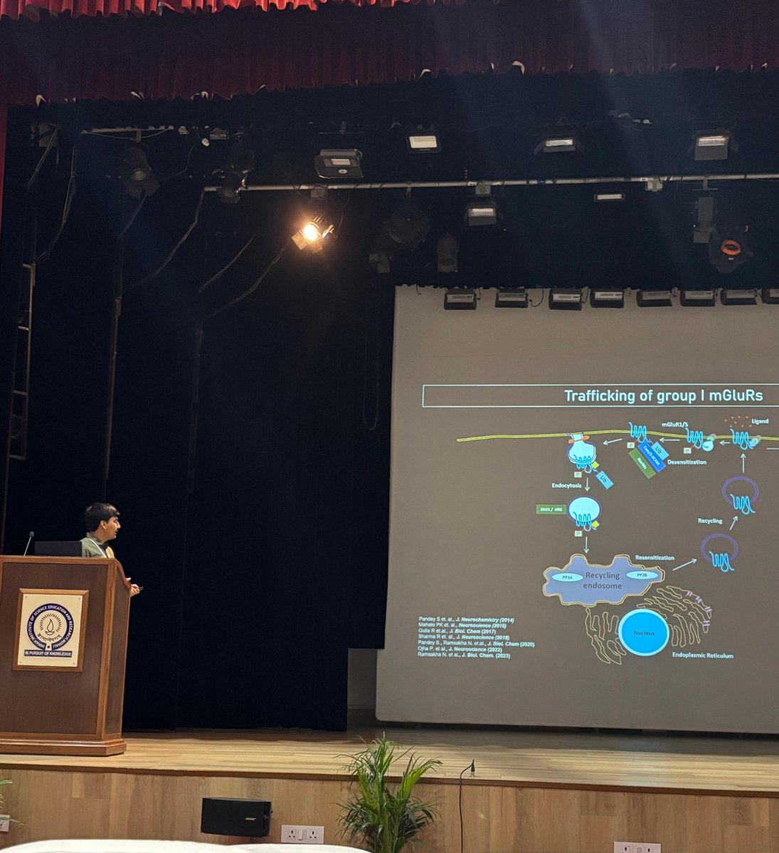 Had an incredible experience presenting at the EMBO Global Exchange Lecture Course on “Neural Circuits in Health and Disease” at IISER Mohali! Thankful for the opportunity to connect with such talented scientists. Looking forward to more amazing opportunities! #EMBO #IISERMohali
