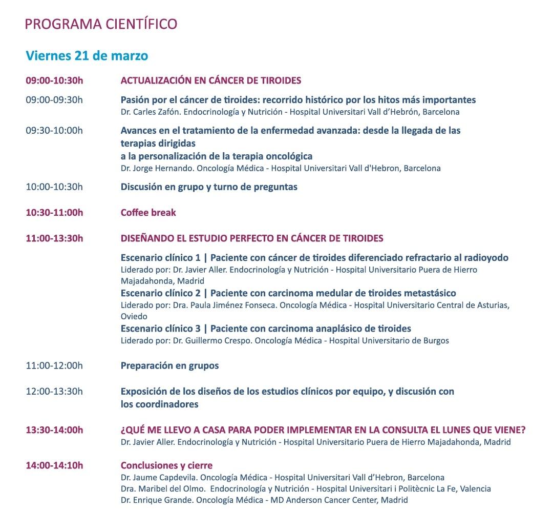 Los días 20 y 21 de marzo comienza una nueva edición del Campus #GETNE25 en Mon Sant Benet.

Una nueva generación de especialistas en TNE y tumores endocrinos se formarán con los mejores profesionales en 2 días intensos de clases y talleres.

Os esperamos‼️
