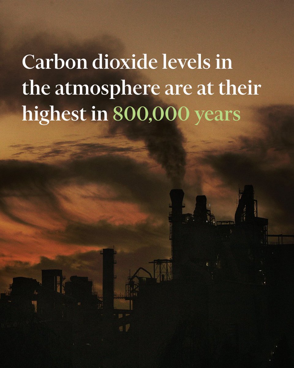 FT's tweet image. The UN&apos;s meteorological agency said signs of human-induced climate change &apos;reached new heights&apos; in 2024. on.ft.com/43TviQE