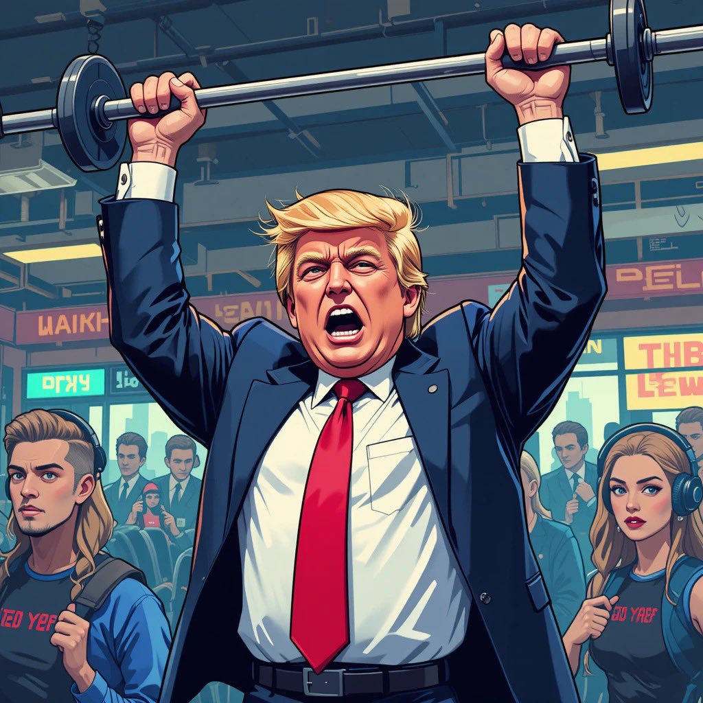 Wallstreet Trump tweet media