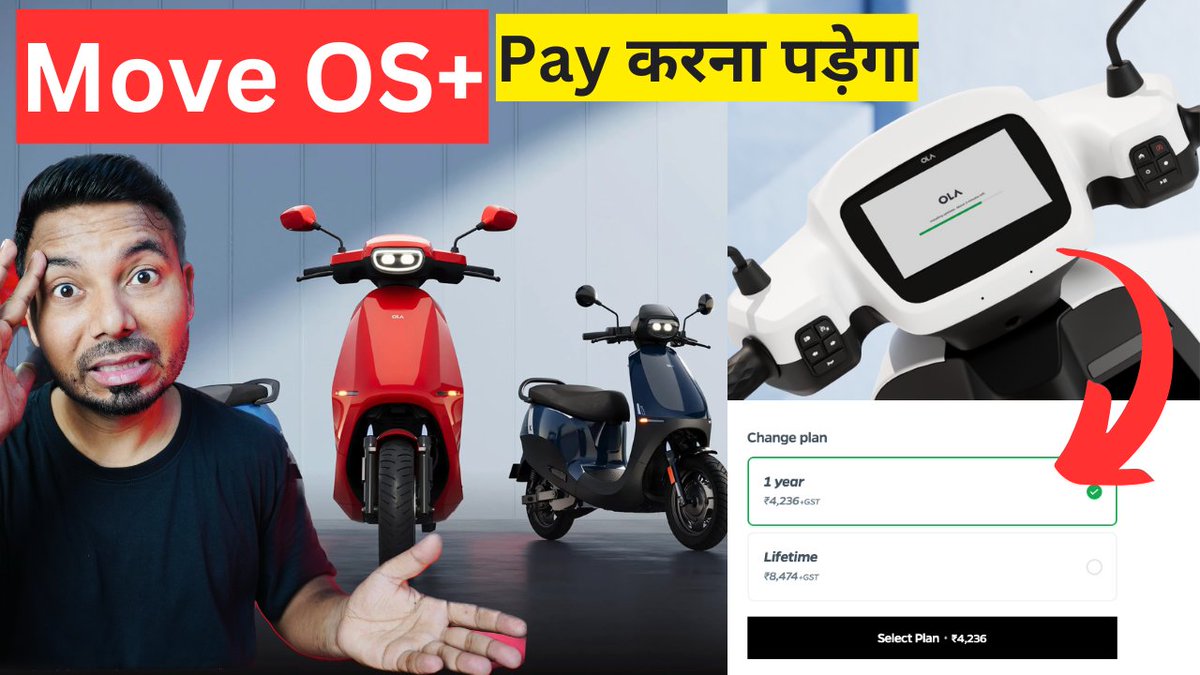 MoveOS 5 Beta rollout is here! Check out the full details in this video – new features, updates, and more. Click the link to watch now! #MoveOS5 #OlaElectric #TechUpdate 
youtu.be/6yIZn03_yrk