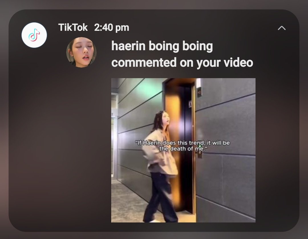 _haern's tweet photo. Hey everyone, please help report this TikTok account. They're using Haerin’s name and image in an inappropriate way. Let’s make sure to protect her and stop this from spreading. Report and share! #ProtectHaerin #ReportThisAccount https://t.co/vg47AuvZJs