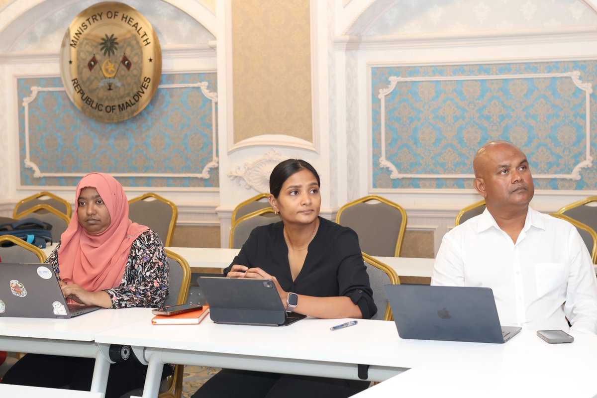 Ministry of Health (@mohmv) on Twitter photo National Validation Committee (NVC) meeting convened on 18 March 2025 endorsed the report of the national validation team (NVT) on Triple Elimination of Mother-to-Child Transmission (EMTCT) of HIV, Syphilis, and Hepatitis B Virus (HBV) in the Maldives.
<a href="/HPA_MV/">Health Protection Agency</a>
#RoadhaigeRoohu National Validation Committee (NVC) meeting convened on 18 March 2025 endorsed the report of the national validation team (NVT) on Triple Elimination of Mother-to-Child Transmission (EMTCT) of HIV, Syphilis, and Hepatitis B Virus (HBV) in the Maldives.
<a href="/HPA_MV/">Health Protection Agency</a>
#RoadhaigeRoohu