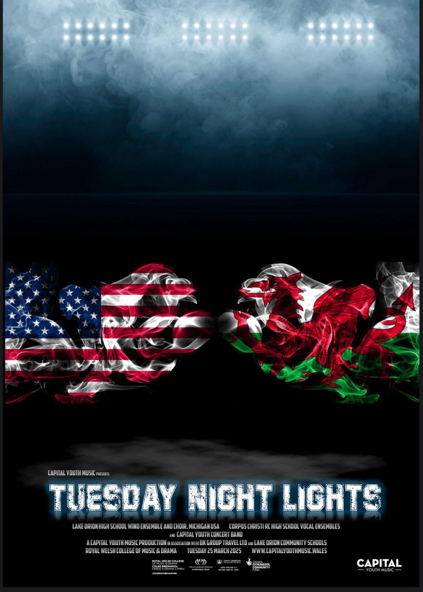 A week tonight - Tuesday 25th March <a href="/RWCMD/">Royal Welsh College of Music & Drama</a> featuring HARMONICS💜 DIATONICS🩶 and RHAPSODY ❤️
From <a href="/CorpusChristiHS/">Corpus Christi Catholic High School</a>