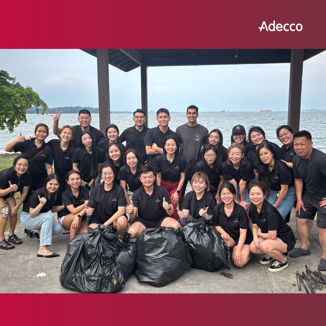 This International Women's Day, #AdeccoSG organized a beach cleanup activity at Changi Beach. It was a fun and fulfilling session as everyone came together to keep our environment clean. A true reflection of equality and teamwork! 🌟♻️

#StrongerTogether #IWD #Sustainability
