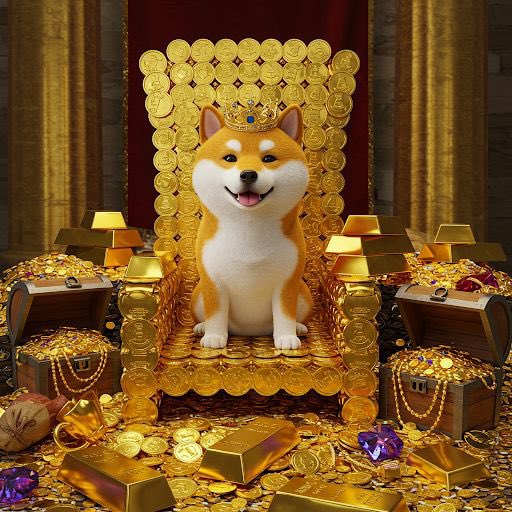 "👑 Bow down, peasants! *Richie Doge* has arrived—sitting on his golden throne, sipping moon juice, and stacking more gold than your portfolio dreams of. 🐶💰  

While other meme coins are busy barking, Richie Doge is ruling. 🚀 Want to impress your future self? Hop on before we