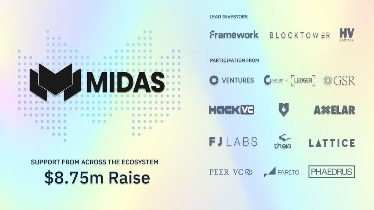Do this if you have $0 and you need some funds.🚨

Raised: $8.75M
Cost: 0

MIDAS is an #RWA project that brings tokenized real-world assets on-chain.

Join Midas: t.me/MidasRWA_bot/a…

All you need is to complete the given tasks and check in daily.

Repost widely for others.🫶