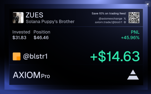 blsttr's tweet photo. Day 4 of the 0.1 to 10 SOL Challenge
📈 PnL: +0.245 SOL
💰Total SOL: 0.739
Cooking in the trenches today! The biggest lesson I learned is that opportunities are always emerging in the market, but at certain times, higher volume increases the chances of success.

#trading  #crypto https://t.co/HpCLoSRFkz