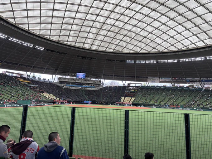 ベルーナドームに野球見に行ってました! たのしかったです^_^