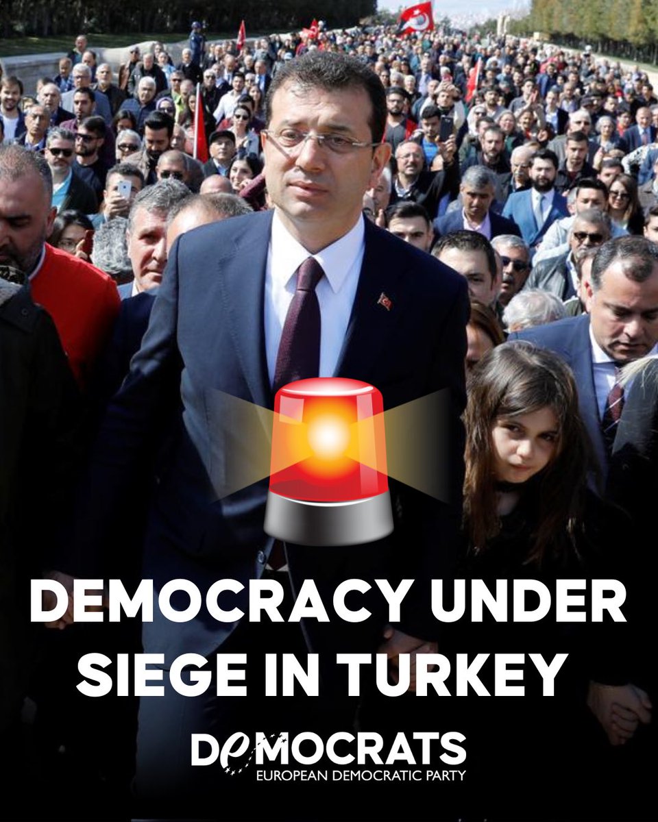 The police raid on Istanbul Mayor and opposition leader <a href="/ekrem_imamoglu/">Ekrem İmamoğlu</a>’s headquarters, the arrest of 100 people, including all his aides, and the detention of journalists mark a dangerous escalation in Erdoğan’s crackdown on dissent. With İmamoğlu leading in the polls, this is