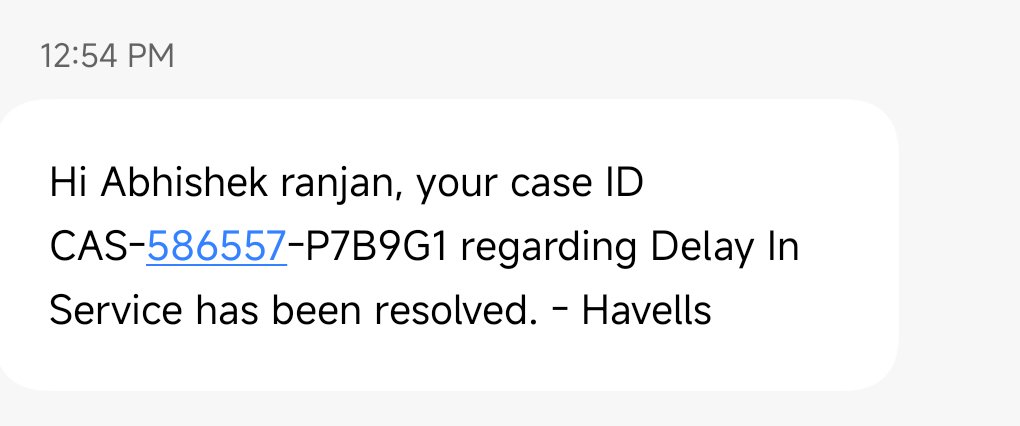 sunnyranjan847's tweet image. #NotResolved @havellsindia