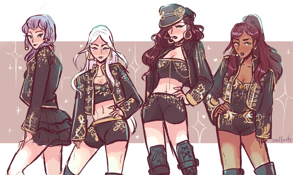 sealfarts's tweet image. one look give 'em whiplash #fe3h