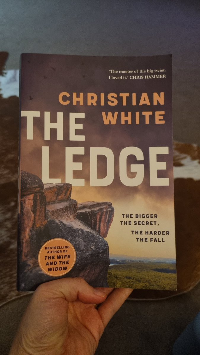 Book 16, 2025: The Ledge by Christian White. This was edge of your seat stuff. Without spoilers Christian White is king of the twist. 4 stars