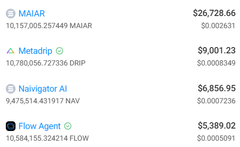 CryptPali's tweet photo. @tritcoin A top wallet from $MAIAR, $DRIP, $NAV and $FLOW just bought a nice bag of $TRIT. Very bullish 👀🐳

tx proof:
https://t.co/B6YG5xkMTy https://t.co/L92HFvB3gQ