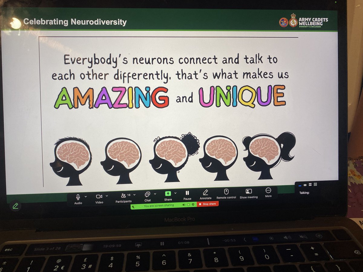 Army Cadets - Lead D&I Advisor (@ac_inclusion) on Twitter photo Neurodiversity Celebration Week
Acknowledging the abilities and challenges of neurodivergent people along with supporting their participation and success in <a href="/ArmyCadetsUK/">Army Cadets UK</a>
2 webinars out this week in Thursday Round up. Click the 🔗 & share the learning with CFAVs PSS and cadets Neurodiversity Celebration Week
Acknowledging the abilities and challenges of neurodivergent people along with supporting their participation and success in <a href="/ArmyCadetsUK/">Army Cadets UK</a>
2 webinars out this week in Thursday Round up. Click the 🔗 & share the learning with CFAVs PSS and cadets