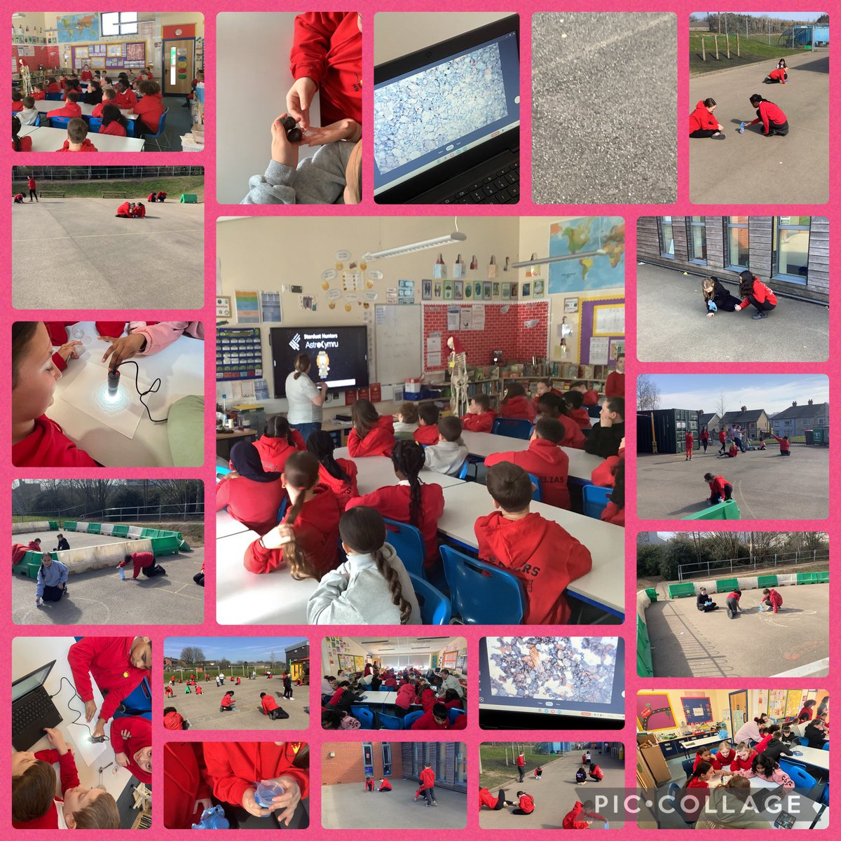 An amazing morning spent with <a href="/astrocymru/">AstroCymru</a> learning about space! The children collect micrometeorites from the school playground which have been sent to Swansea University for analysis! 🌍🪐⭐️