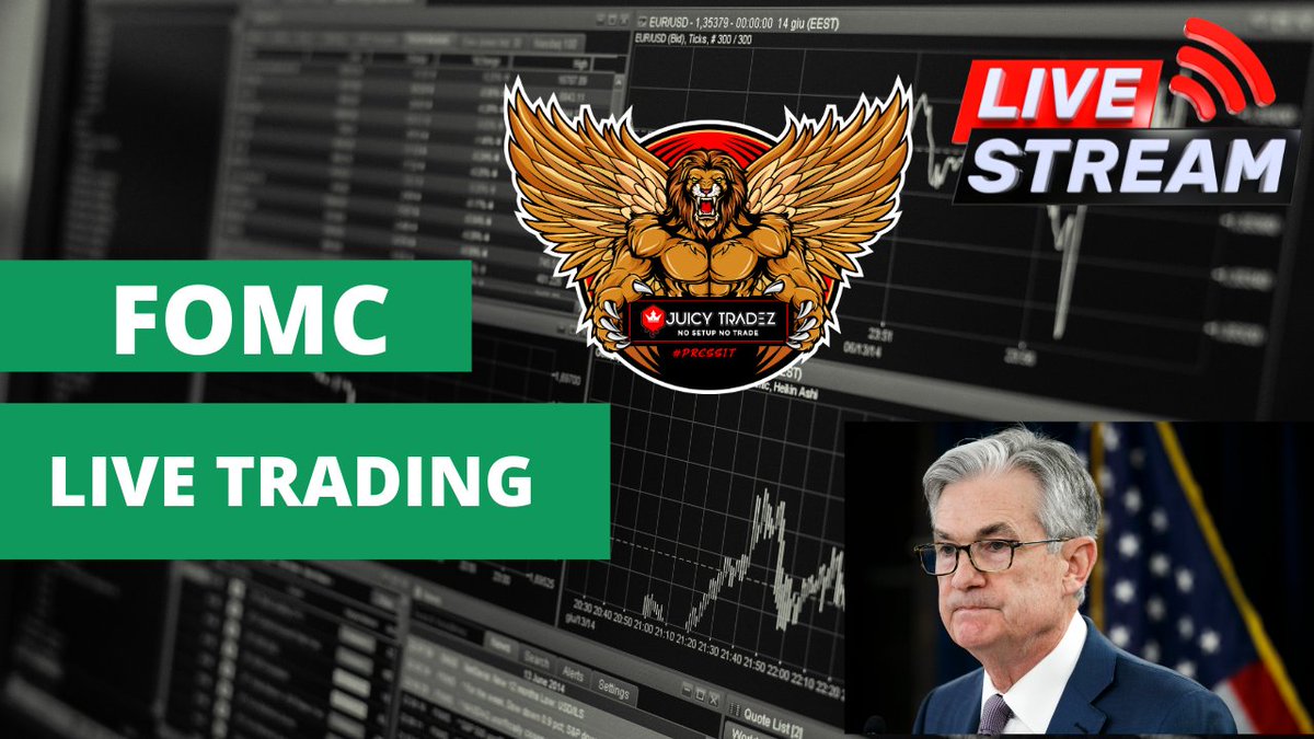 RealJuicyTradez's tweet photo. 🚨 FREE FOMC LIVE TRADING STREAM! 🚨
🔥 Live trade alerts, real-time strategy breakdowns & exclusive insights during FOMC!
📢 100% FREE – Only inside the Discord!
Don’t miss it! Tap in now 👇
👉 https://t.co/eqzbazfAK3
#FOMC #LiveTrading #DayTrading #JuicyTradez #PressIt 🚀 https://t.co/AVz8B0xHWy