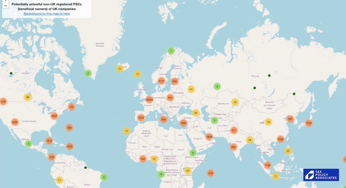 65,000 UK companies are unlawfully hiding their beneficial owner. We've just published an interactive map showing them all.

Thread: