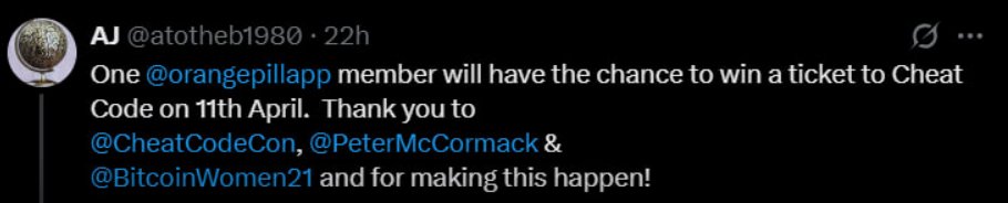 Take your hot wallets with you - <a href="/BoomBapBurger/">Boom Bap Burger</a> is accepting bitcoin
You can also win a ticket to <a href="/CheatCodeCon/">CheatCode</a>