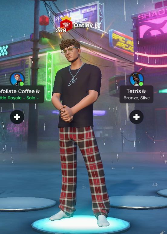 Oatleyfn's tweet image. This is the best skin in the game and in the history of Fortnite