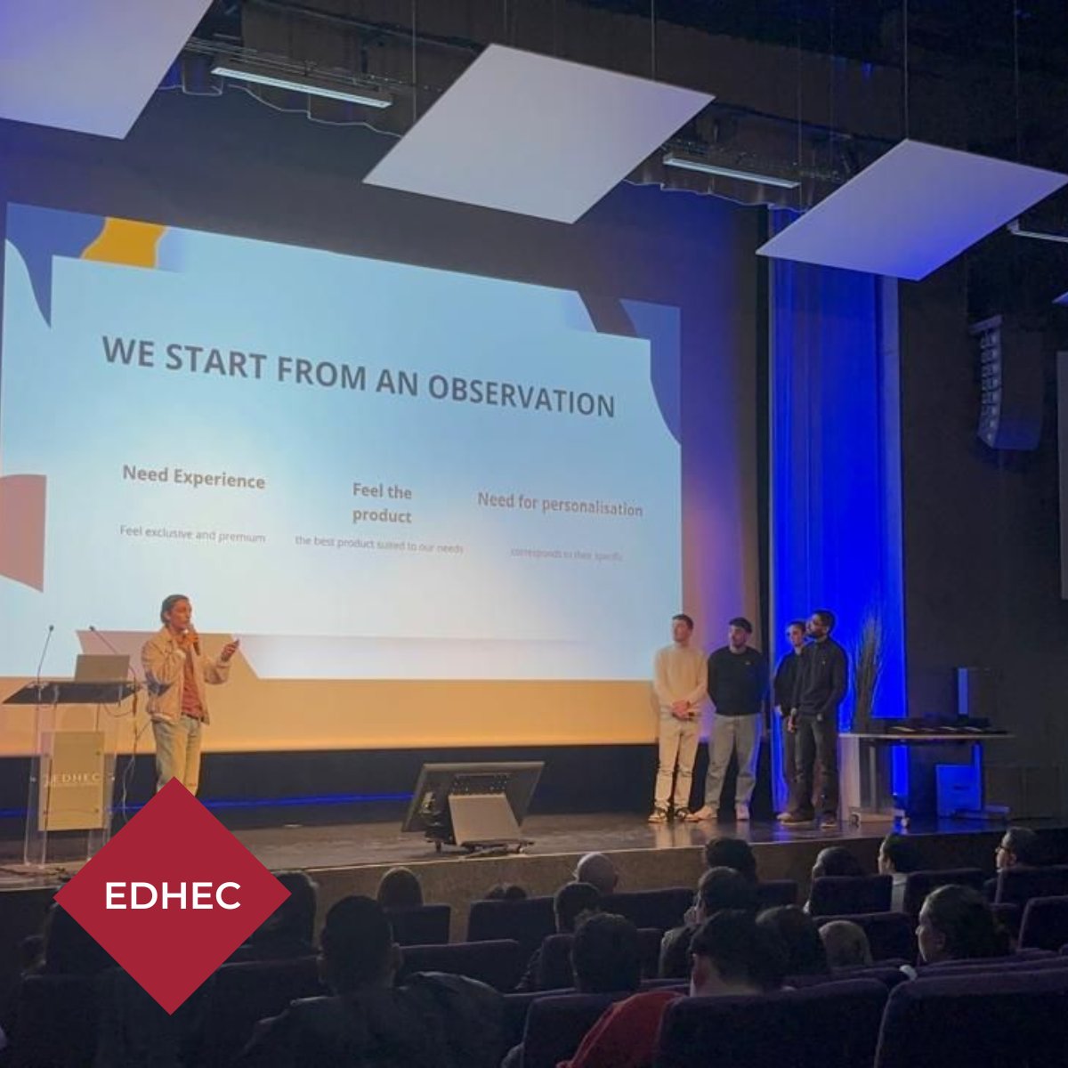 EDHEC_BSchool's tweet image. 🚀 #EDHEC's 14th #OpenInnovation Challenge was a success! Congrats to our M1 #Business students for their amazing pitches! 🙌 #ProudlyEDHEC ow.ly/EisP50Vkz2Q