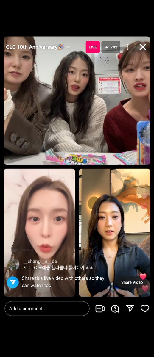 รักเซวซีนะ🥰🥰🥰
#10YearsWithCLC 
#CLCisBACK #CLC #씨엘씨