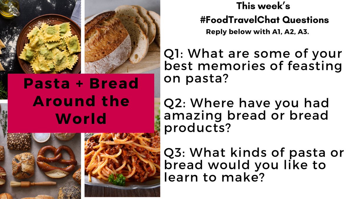 Our Tasty Travels (@ourtastytravels) on Twitter photo Let’s celebrate #NationalRavioliDay + #WorldFlourDay on #FoodTravelChat. Reply to questions w/ “Quote"+#FoodTravelChat so we see it.
Follow host <a href="/carollivestoeat/">Carol Vu</a>, @adventuringgal <a href="/ChrisPappinMCC/">Christine & Gary Pappin Dream Vacations</a>, <a href="/ourtastytravels/">Our Tasty Travels</a> & on Bluesky/Instagram @real_food_traveler Let’s celebrate #NationalRavioliDay + #WorldFlourDay on #FoodTravelChat. Reply to questions w/ “Quote"+#FoodTravelChat so we see it.
Follow host <a href="/carollivestoeat/">Carol Vu</a>, @adventuringgal <a href="/ChrisPappinMCC/">Christine & Gary Pappin Dream Vacations</a>, <a href="/ourtastytravels/">Our Tasty Travels</a> & on Bluesky/Instagram @real_food_traveler