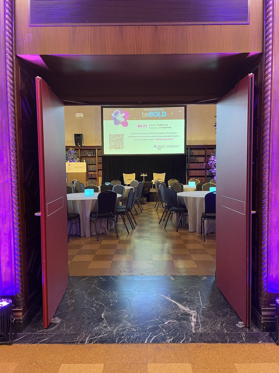 🚀 The 13th Annual BMEII Symposium is officially underway at the New York Academy of Medicine! We’re thrilled to hear from our expert panelists + VIP speakers as they dive into BOLD, groundbreaking topics! 🔥 Follow along on our app or website: cvent.me/3ePoE7 #BMEII2025