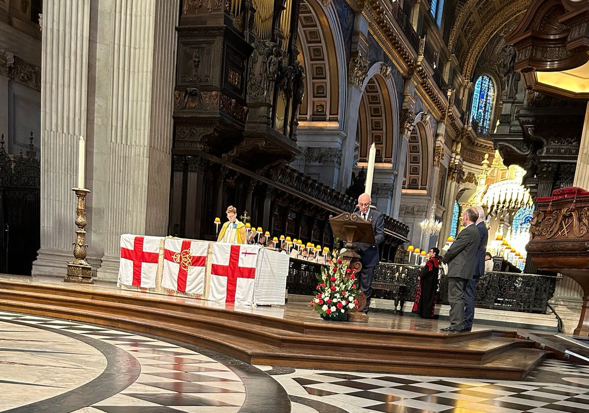 PikemenHAC (@pikemenhac) on Twitter photo A great day celebrating our centenary yesterday, with evensong to bless our new colours at St Paul's, followed by a great reception at Guildhall in the presence of Prince Michael of Kent and the Lord Mayor locum tenens, Alderman Sir Nicholas Lyons <a href="/cityoflondon/">City of London</a> <a href="/CityandLivery/">City and Livery</a> A great day celebrating our centenary yesterday, with evensong to bless our new colours at St Paul's, followed by a great reception at Guildhall in the presence of Prince Michael of Kent and the Lord Mayor locum tenens, Alderman Sir Nicholas Lyons <a href="/cityoflondon/">City of London</a> <a href="/CityandLivery/">City and Livery</a>