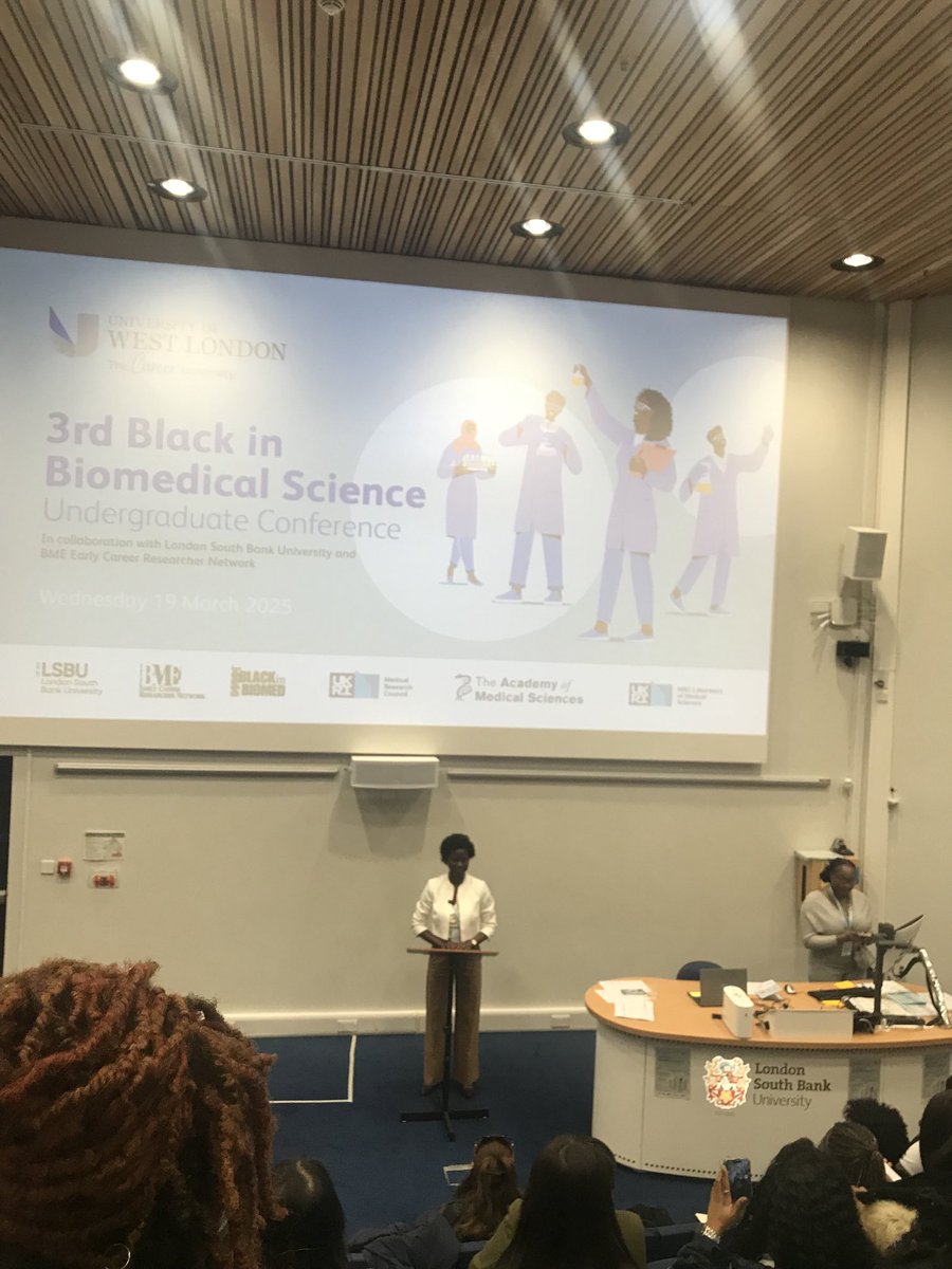⁦<a href="/LSBU/">London South Bank University - LSBU</a>⁩ ⁦<a href="/RuthGyereh/">Ruth Gyereh</a>⁩ ⁦<a href="/toyinyacncay/">Professor Bernadine Idowu</a>⁩ hosting the 3rd@Black in Biomedical Science conference