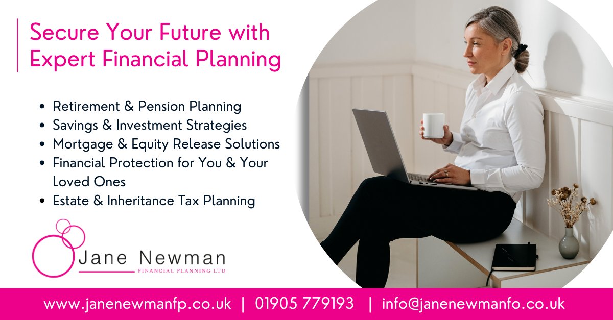 #WorcestershireHour™️ 📢 (@worcesterhour) on Twitter photo Your financial well-being starts with the right plan. Whether you're preparing for retirement, growing your investments, or protecting your family's future, <a href="/janenewmanfp/">Jane Newman</a> provides tailored advice to help you achieve your goals.
• Retirement & Pension Planning
• Savings & Your financial well-being starts with the right plan. Whether you're preparing for retirement, growing your investments, or protecting your family's future, <a href="/janenewmanfp/">Jane Newman</a> provides tailored advice to help you achieve your goals.
• Retirement & Pension Planning
• Savings &