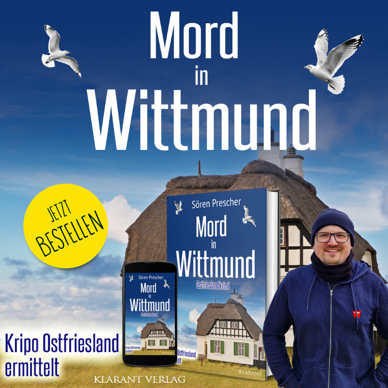 Der zweite Fall für die #Kripo #Ostfriesland! Eine außergewöhnliche Mordwaffe und ein Geflecht von Intrigen und Feindschaften erwartet die #Kommissare Henning Karloff und Maren Hansen in dem neuen #Ostfrieslandkrimi "#Mord in #Wittmund" von #SörenPrescher!
amazon.de/dp/B0DV5SP3YT
