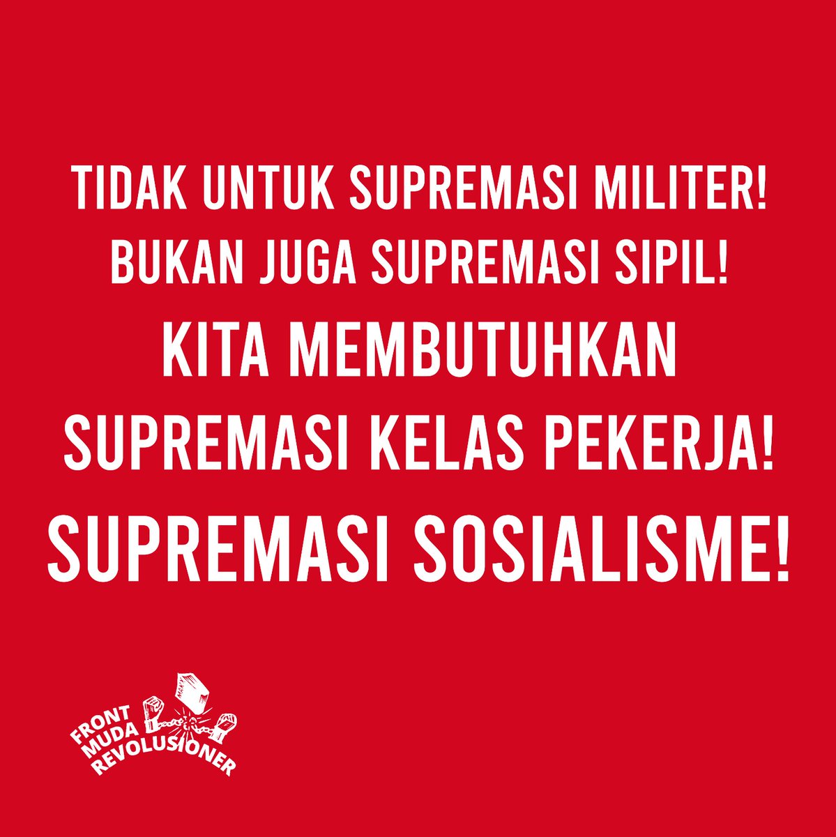 Front Muda Revolusioner tweet media