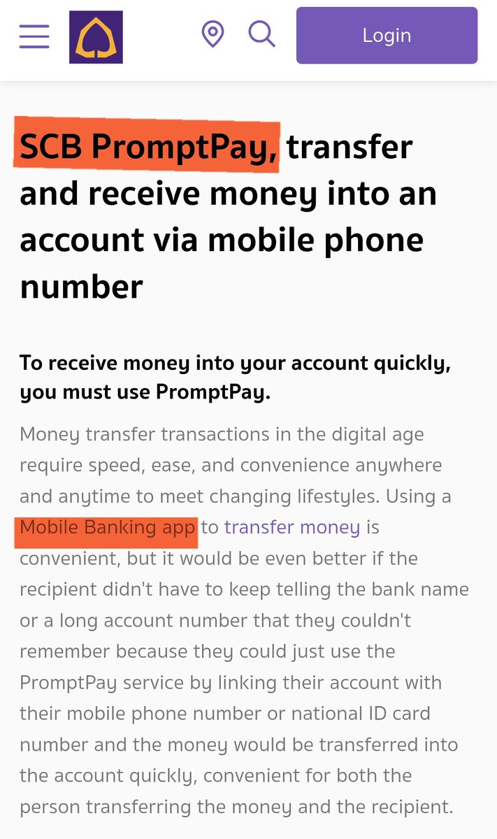 ChartNerdTA's tweet image. Guess what.. 

The SCB Easy App relates right back to PromptPay 👇

A wallet system that operates as a result of the PromptPay infrastructure 👇 

Quote &amp;gt; &quot;Prompt Pay Has Solved This Problem And Made Money Transfers Available To Everyone&quot;

$VELO | #Lightnet 💭