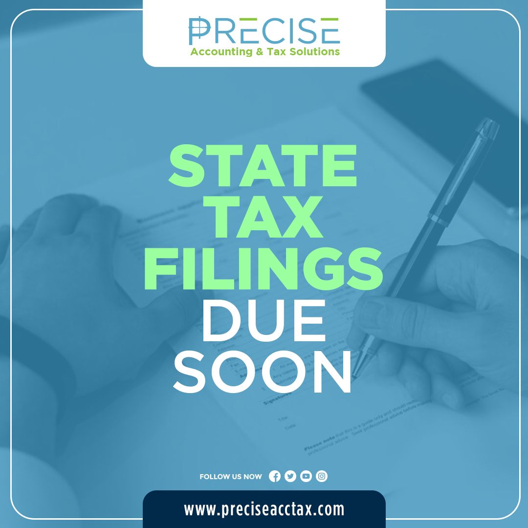preciseacctax's tweet image. Business owners, state registrations &amp;amp; annual reports are coming due!

Missing your deadline could mean:
❌ Late fees
❌ Business non-compliance
❌ Loss of good standing

Stay ahead—let us help!

📞 (301) 541-3145 | 💻 preciseacctax.com

#PreciseAccTax #BusinessTaxes