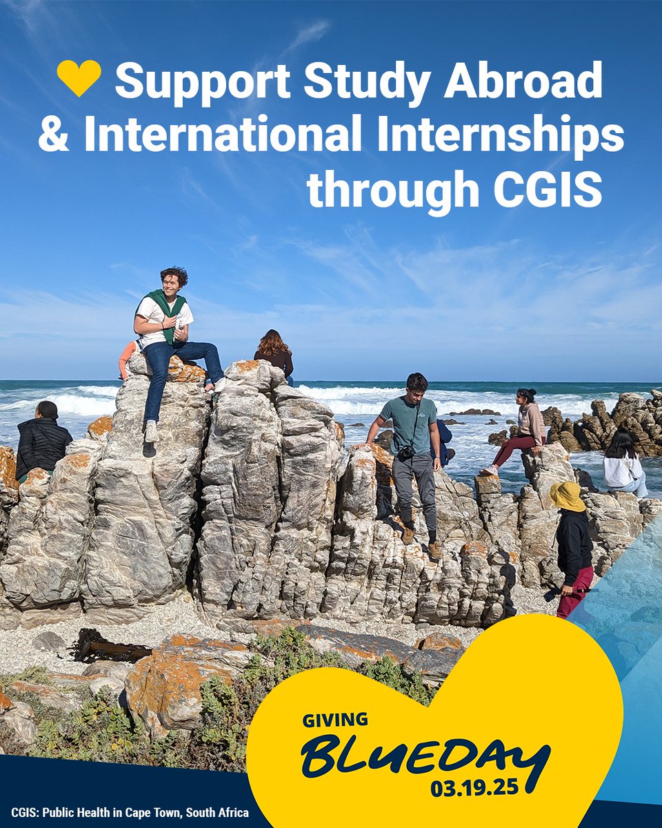 cgisumich's tweet photo. Today is #GivingBlueday! No matter their background, every Wolverine deserves the chance to benefit from study abroad programs and international internships. 🌍

Join forces with us and help turn global dreams into reality with scholarship funding: https://t.co/QGJJPPQBWM ✈️ https://t.co/ZiJLlLRUCA
