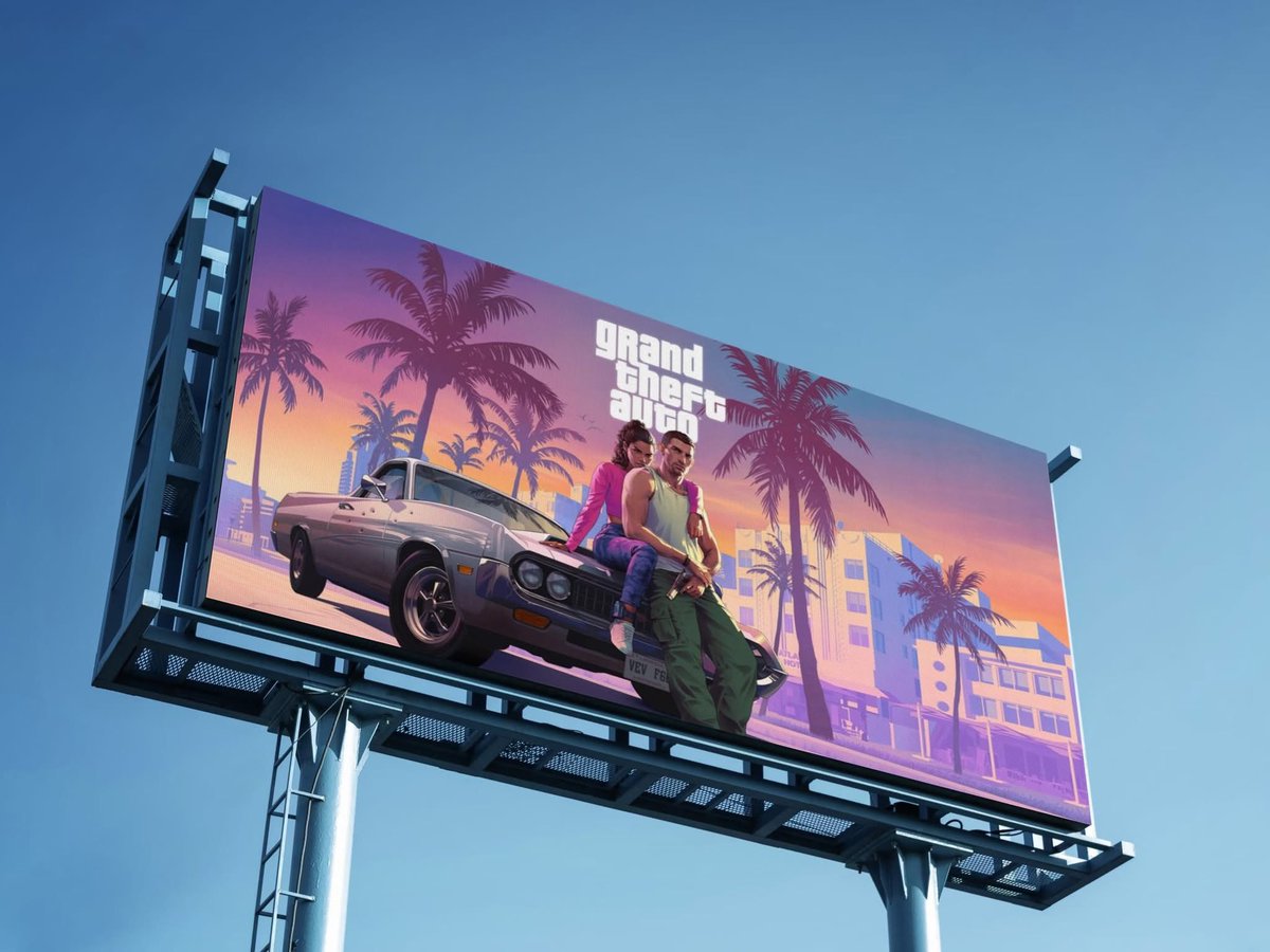 GTA6XMedia's tweet photo. GTA 6, April 2025 ⭐️⭐️⭐️⭐️⭐️⭐️ https://t.co/6XkcDNe9Pr