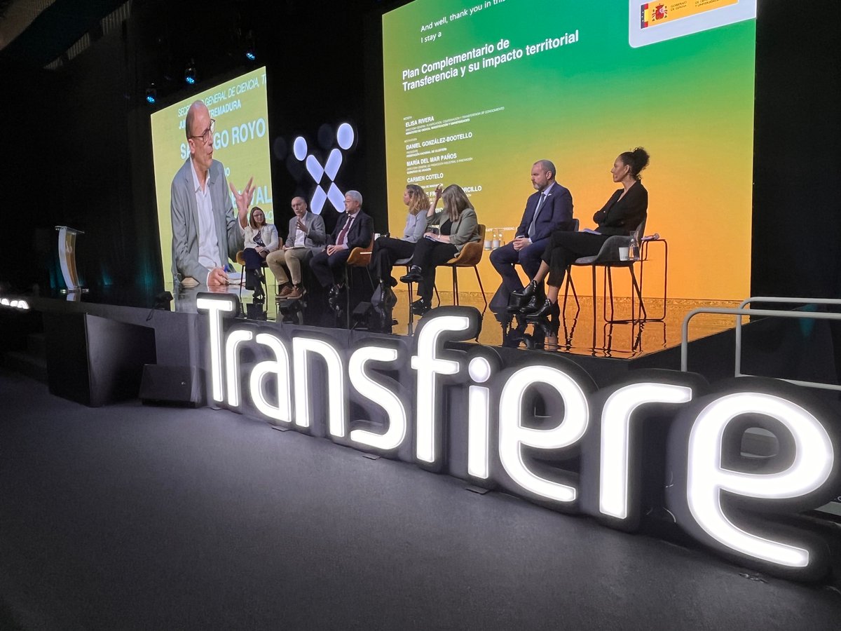 CICYTEX's tweet image. 🙋Del 12-14 marzo, el Sistema Extremeño de Ciencia, Tecnología e Innovación (#SECTI) de @Junta_Ex  estuvo en @ForoTransfiere en Málaga,el mayor evento europeo sobre I+D+i y transferencia de conocimiento💡
💯Mostrando lo mucho q Extremadura tiene q aportar
youtu.be/BvSFSt4BGXo