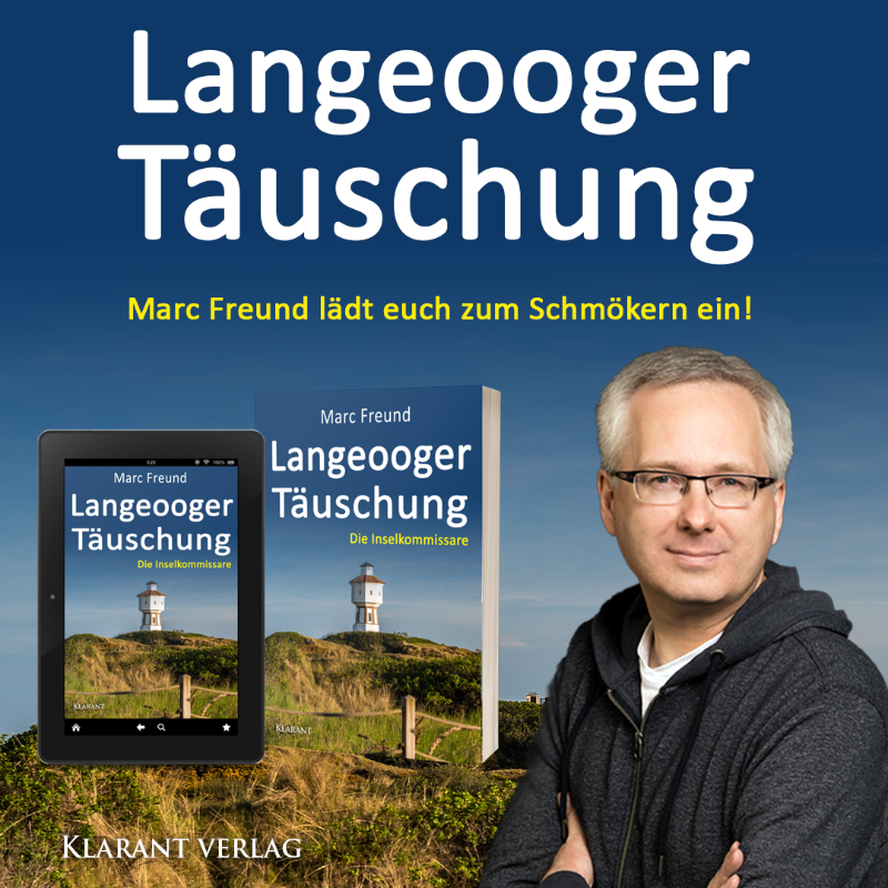 Der tolle #Ostfrieslandkrimi „Langeooger Täuschung“ für überall und jederzeit! #DieInselkommissare von #Langeoog sind wieder gefordert! Jetzt bestellen und #Spannung pur von #MarcFreund erleben. Erhältlich als #Taschenbuch und #EBook. 
amazon.de/dp/B0DPMW5G2Y
#lesen #Krimireihe