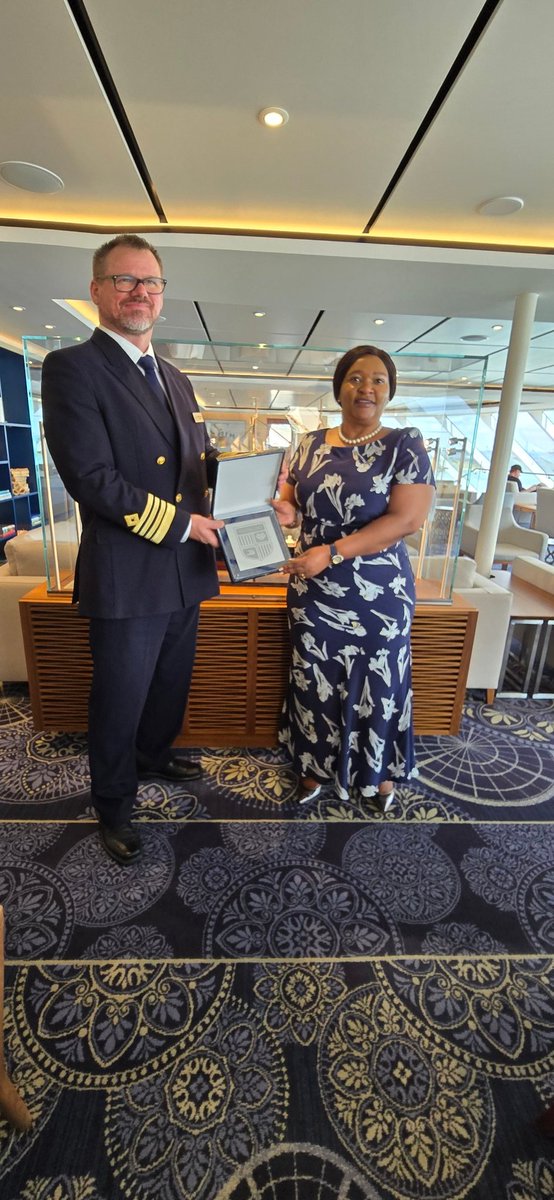 mohammedhersi's tweet photo. #whyilovekenya 

Another week another cruise ship Viking Sky Bergen.  @VikingCruises

Thank you CS Tourism & Wildlife Rebecca Miano @rebecca_miano for creating time to join us in Mombasa to receive this special ship . Special in the sense that it will spend 3 days in Mombasa unlike all others who only call in and leave same day .

We are delighted as @pollmanstours Tours and Safaris Ltd we are handling all the excursions and tours for the next 3 days be it Tsavo East , Mara , Tamarind lunch and city excursions.  Many also opt to explore the city on their own. When you bump into them please be nice to them.

Guess what some are also going on Wasini tour to swim with the dolphins which is a @magicalkenya signature experience. The bypass has made all the difference for a day tour which was next to impossible in the past.

800+ guests and 400 crew and 20 of them are Kenyans. We happily " welcomed " them home as they proceed to Nosy Be in Madagascar.  Good to see Kenyans getting a share of cruiseship employment. 

As always I choose to remain an Optimsit.

@Kenya_Ports @JuneChepkemei