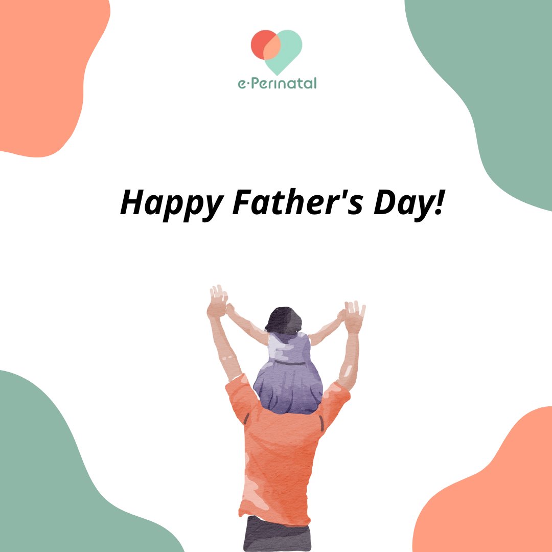 Happy Father's Day! 🎉👨‍👧‍👦  From the e-perinatal team, we want to send a warm greeting to all fathers on their special day. We know that being a dad is one of the most beautiful yet challenging roles. 💙  #HappyFathersDay #FamilyWellBeing  #ePerinatal #PaternalMentalHealth